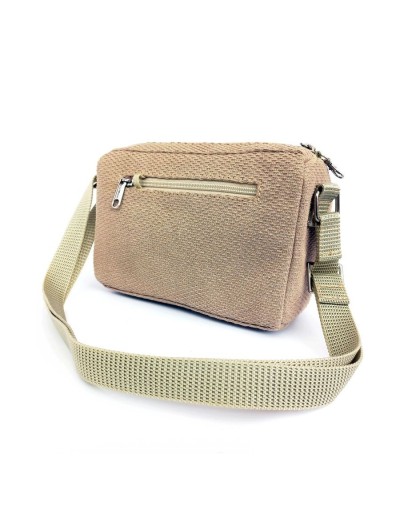 Cross body beige tikuna