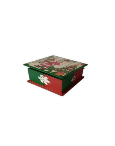 Caja papá noel bailando