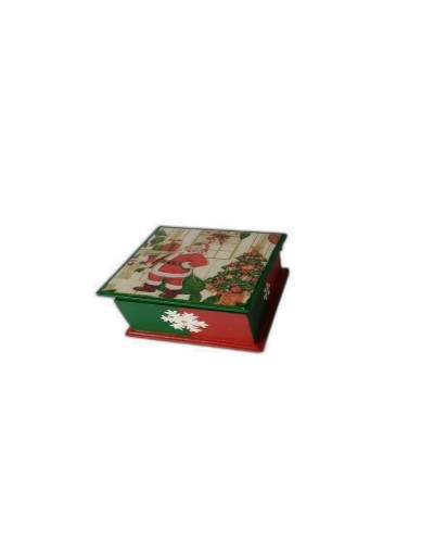 Caja papá noel bailando