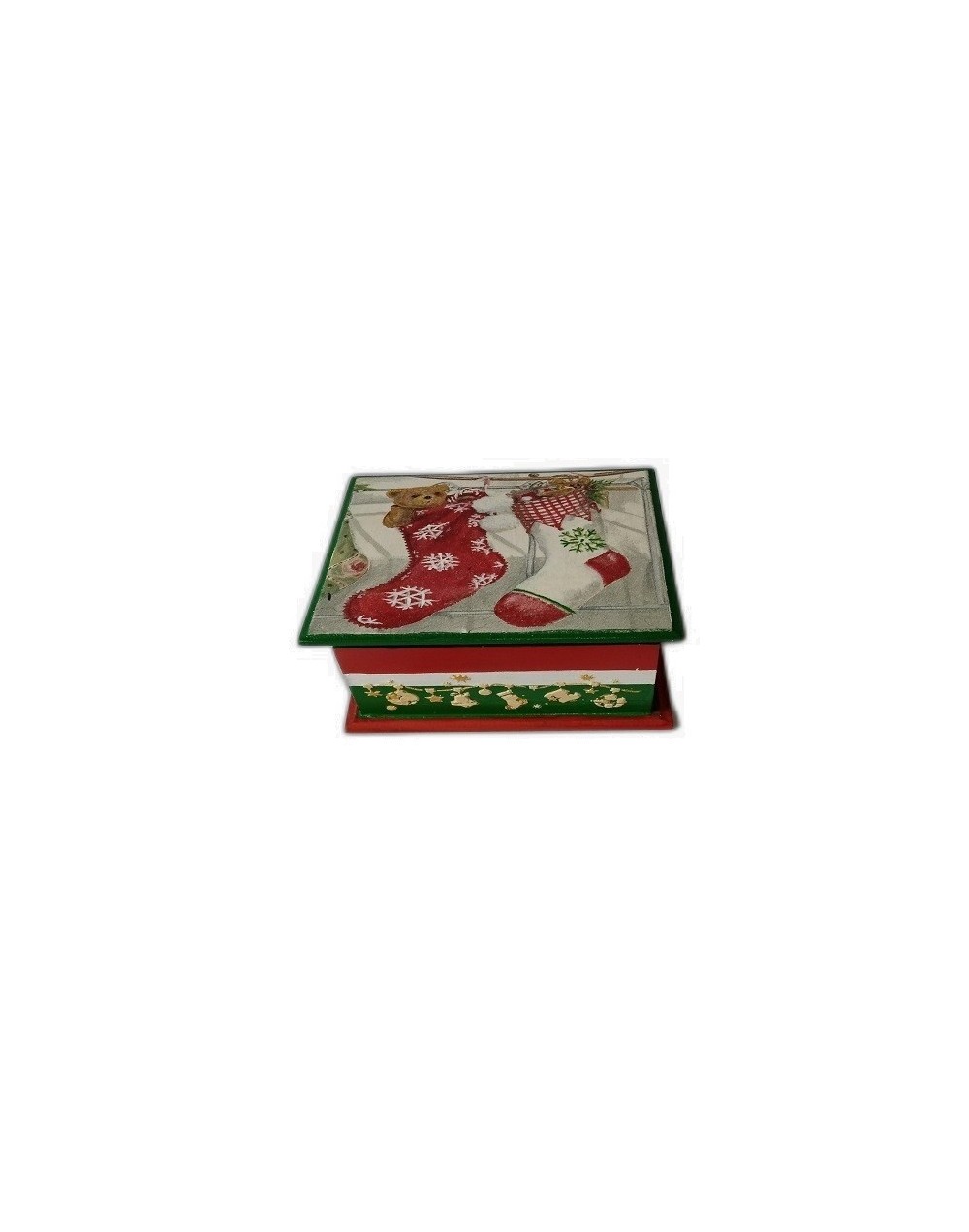 Caja medias navideñas