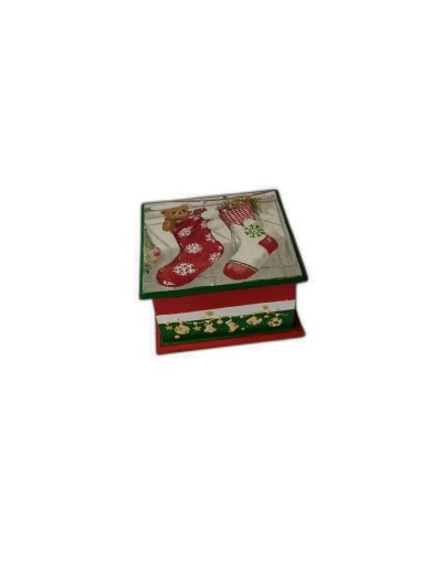Caja medias navideñas