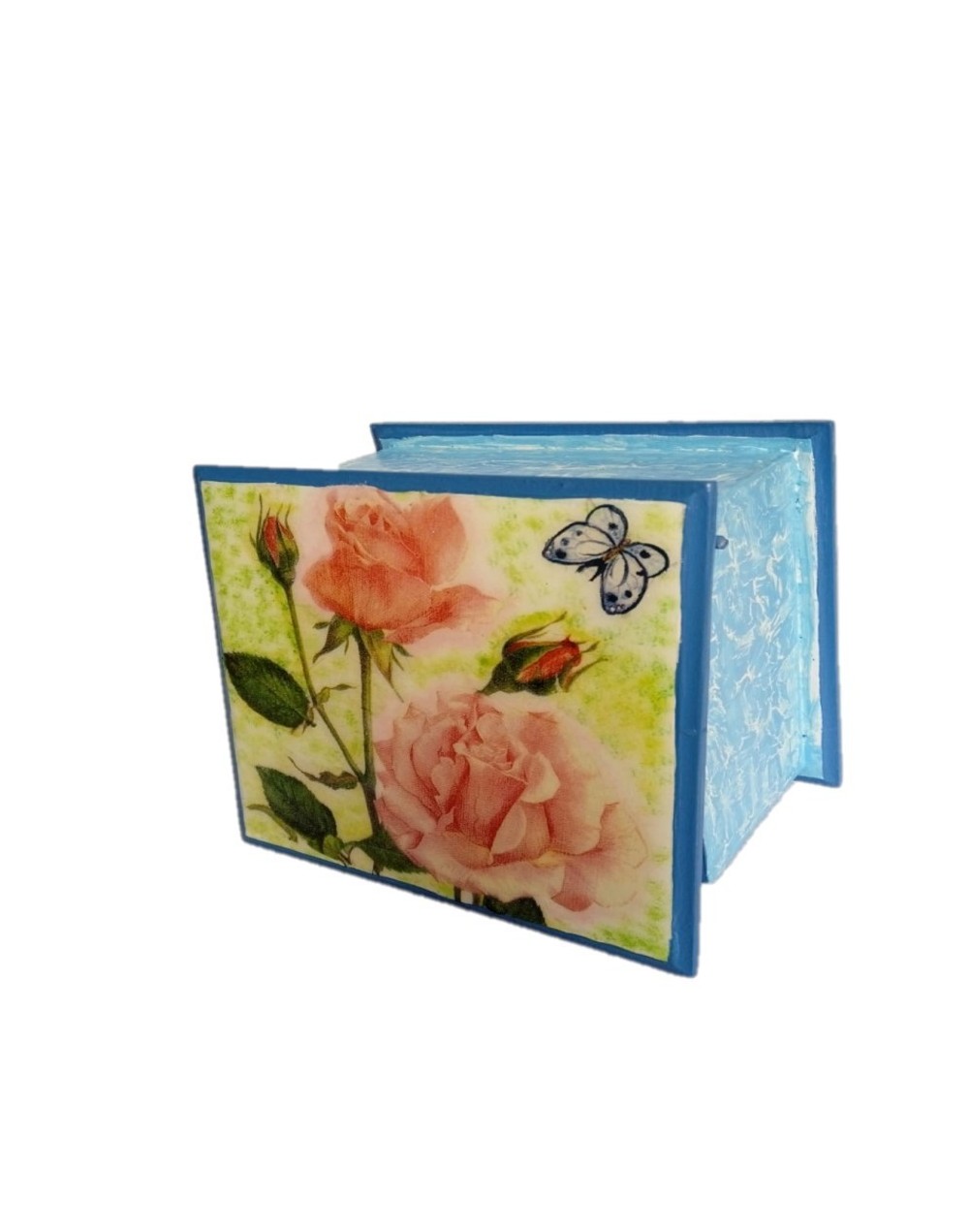 Caja flores rosa