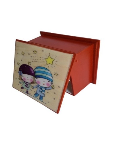 Caja pareja dentro las estrellas
