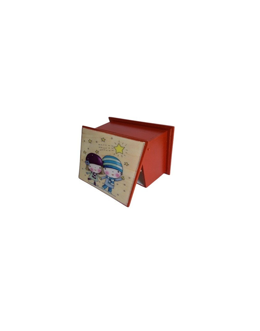 Caja pareja dentro las estrellas