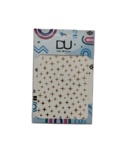 Sticker para uñas du cosmetics