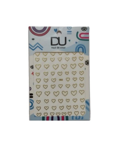 Sticker para uñas du cosmetics