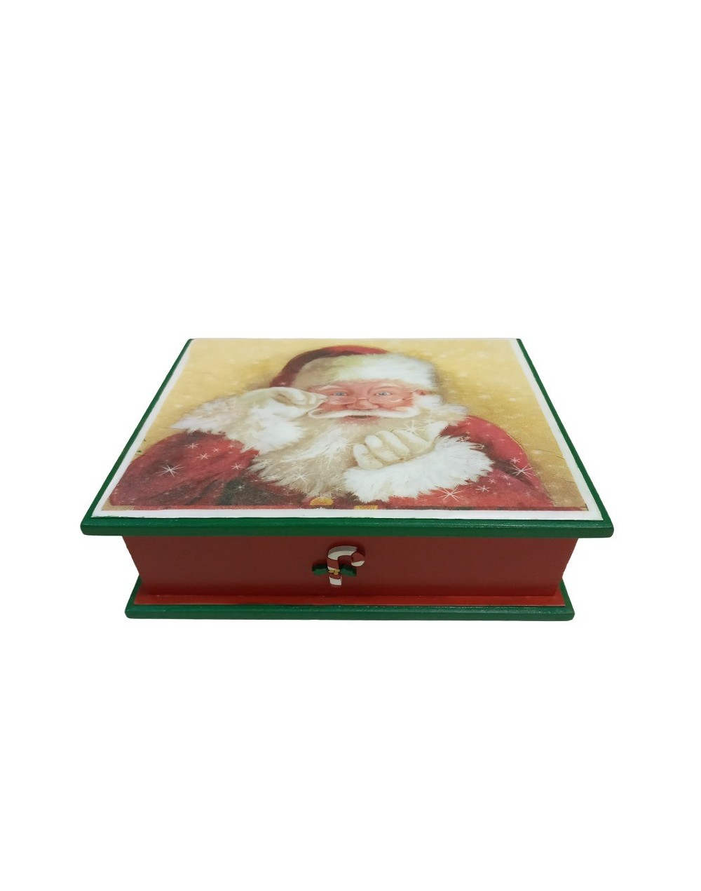 Servilletero papá noel