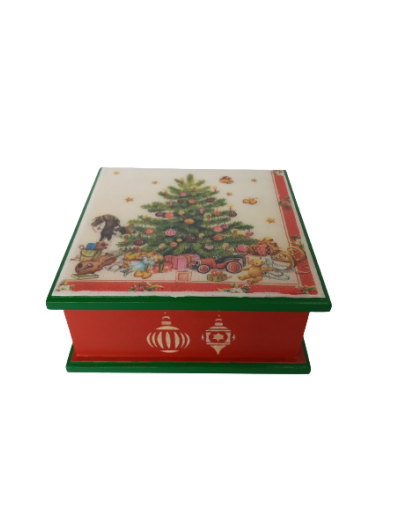 Servilletero árbol de navidad 