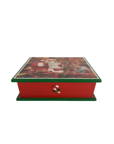 Servilletero carta de papa Noel 