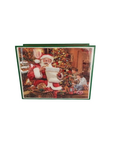 Servilletero carta de papa Noel 