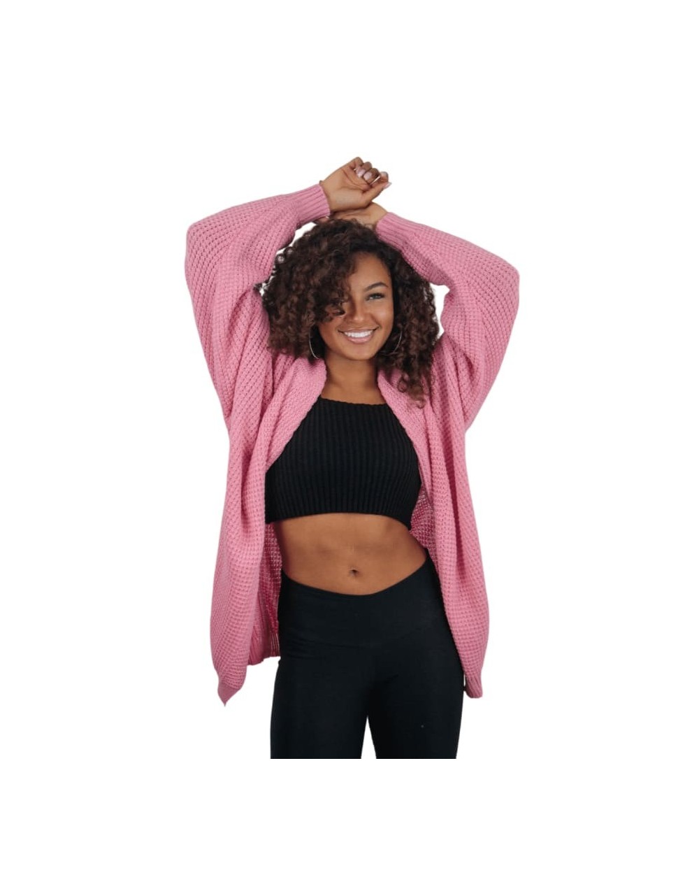 Cárdigan Galleta Tejido Mujer | Suéter de Punto en Algodón | Tejidos Alcor