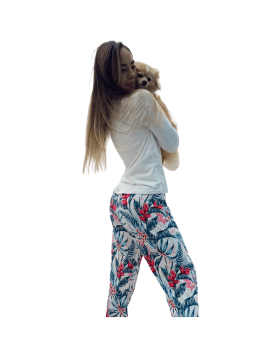 Pijama estampada mujer  Begonia