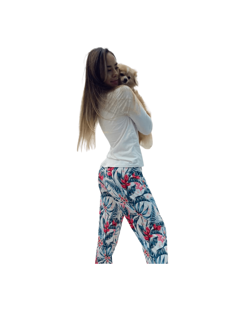 Pijama estampada mujer  Begonia