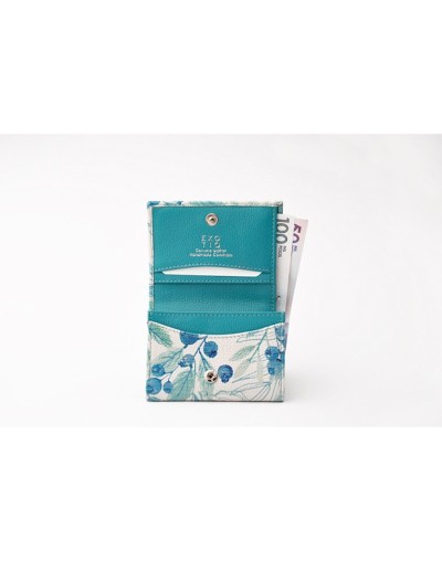 Billetera slim blueberry