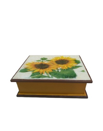 Servilletero girasoles