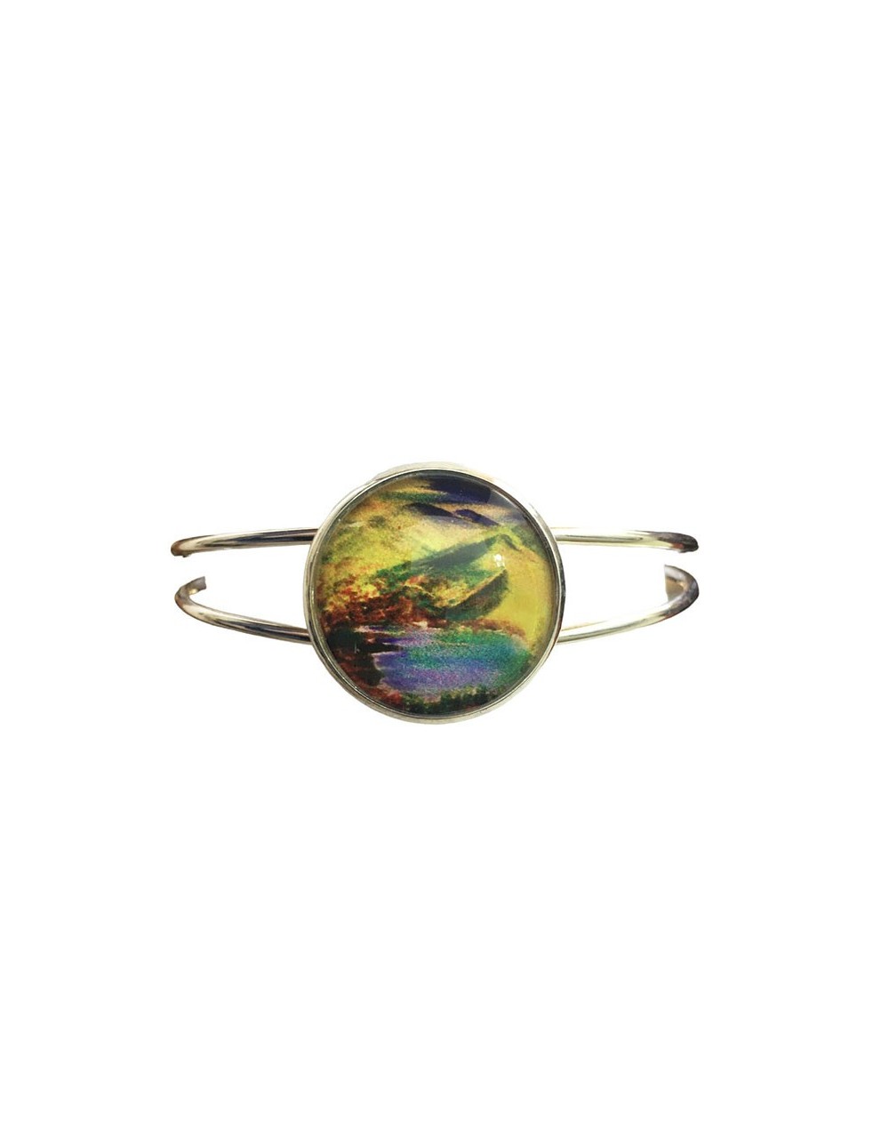 Pulsera paisaje amarillo