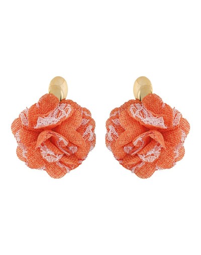 Aretes florencia naranja