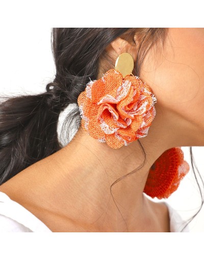 Aretes florencia naranja