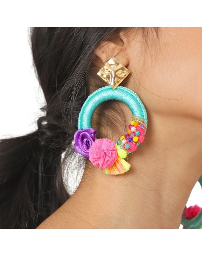 Aretes alaska blanco