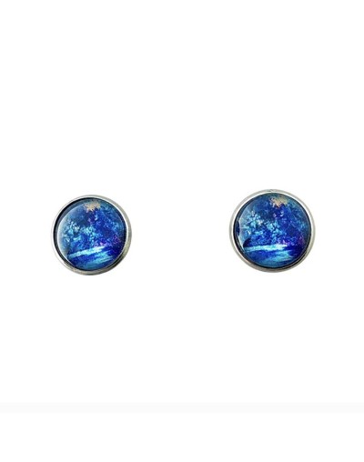 Topos árboles azules