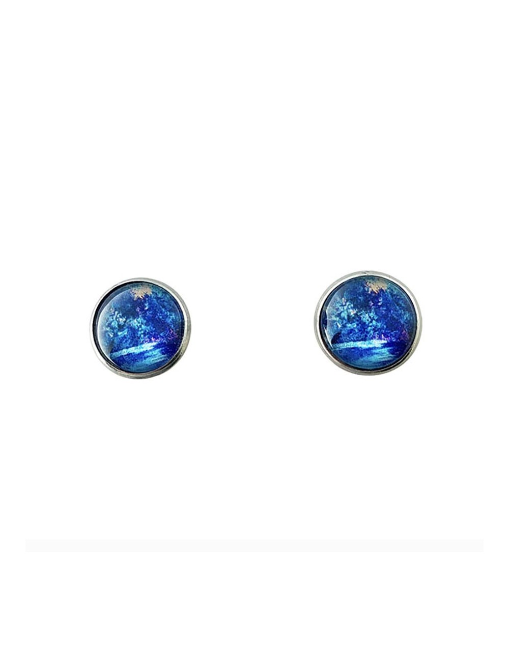 Topos árboles azules