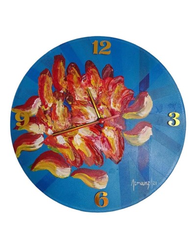 Reloj abstracto