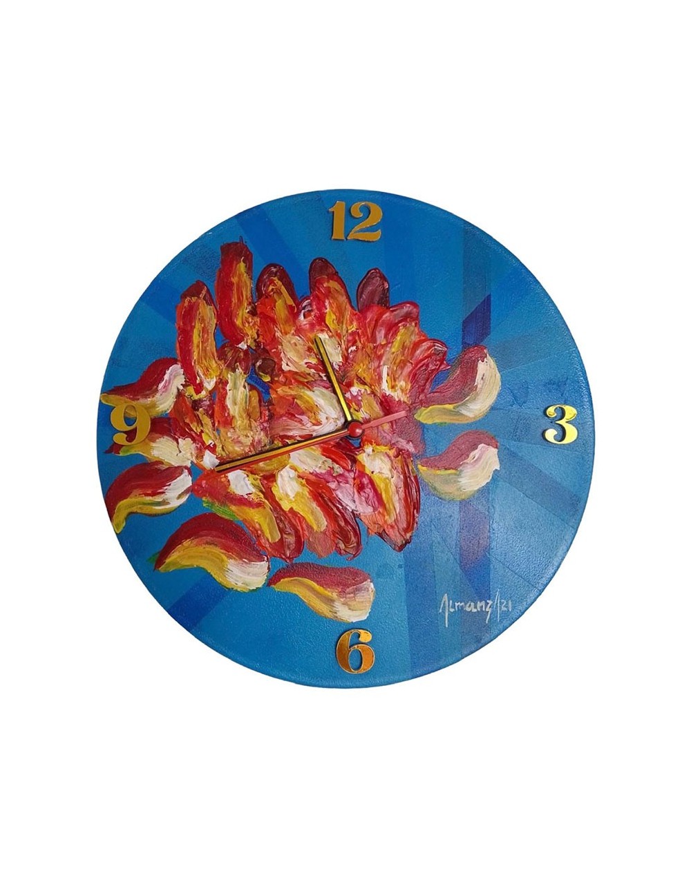 Reloj abstracto