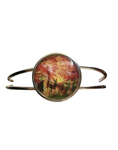 Pulsera bosque naranja