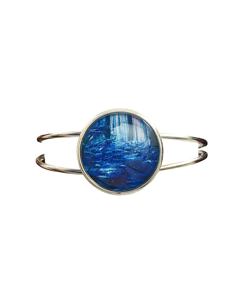 Pulsera cascada azul