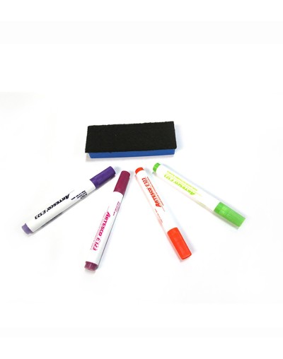 EC13  Kit Borrador para tablero y Marcadores  Detalle sorpresa