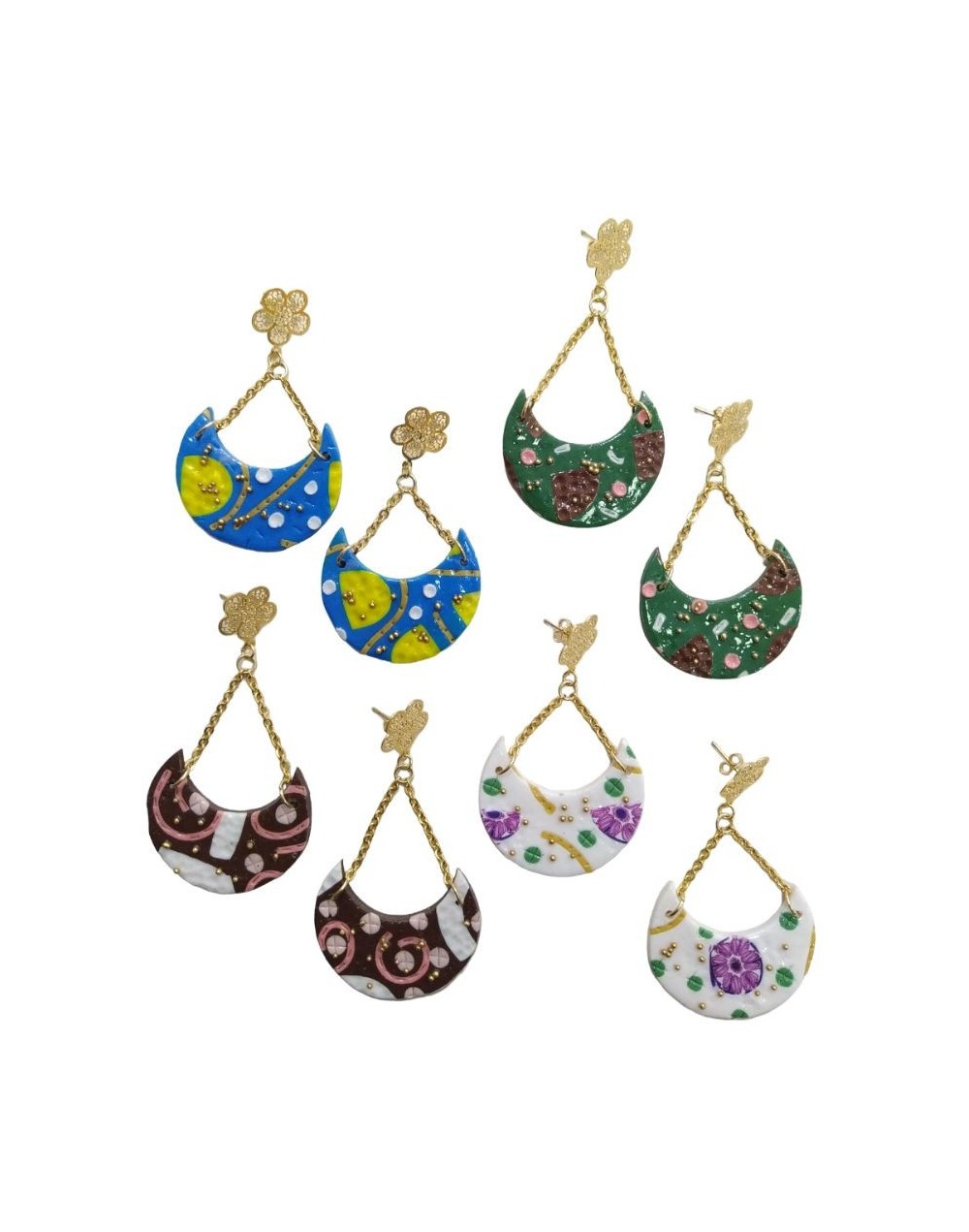 Aretes margarita 