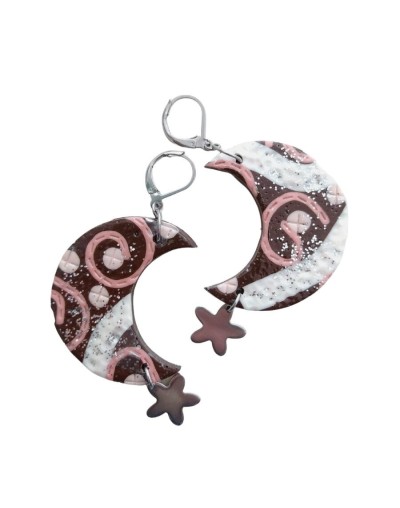 Aretes luna
