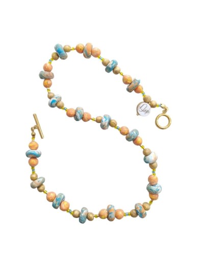 Choker pulsera palo y aro