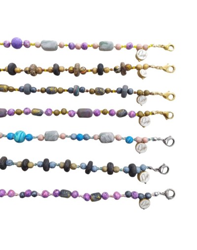 Choker pulsera broche
