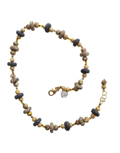 Choker pulsera broche