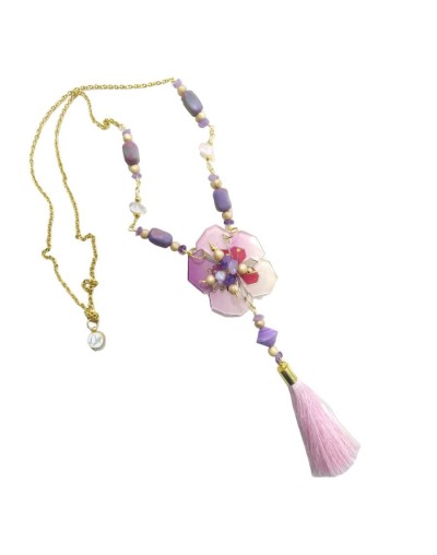 Collar flor atipika