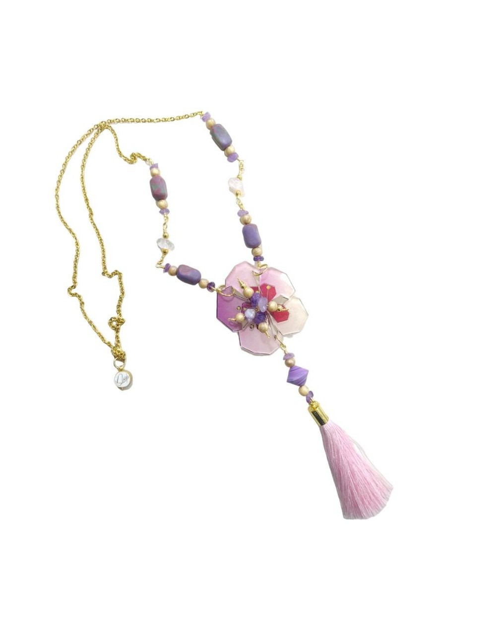 Collar flor atipika