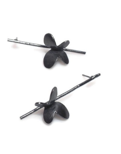 Aretes mariposa eclosión