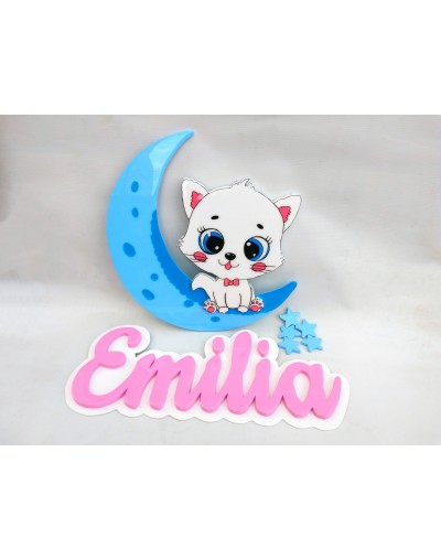 Nombre gato con luna  Viverarte 