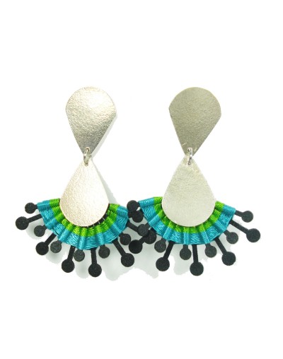 Aretes dos media luna