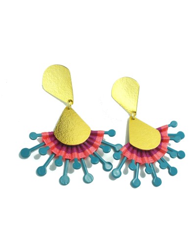 Aretes dos media luna