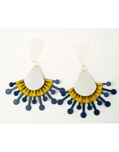 Aretes dos media luna