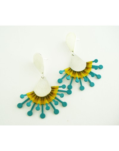 Aretes dos media luna