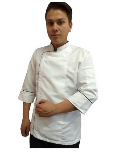 Chaqueta Chef Antifluido Blanca