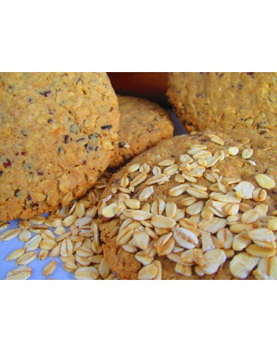 Twist  Galleta de avena y nibs de cacao 