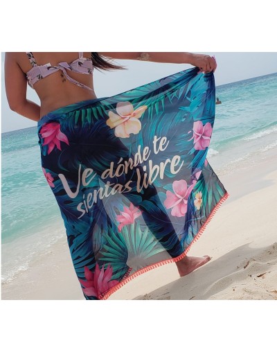 Pareo para playa