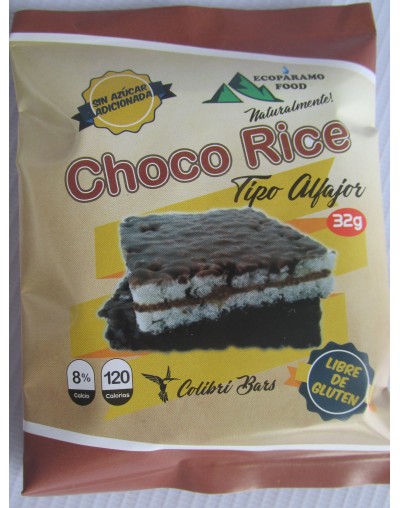 Choco rice Alfajor de arroz