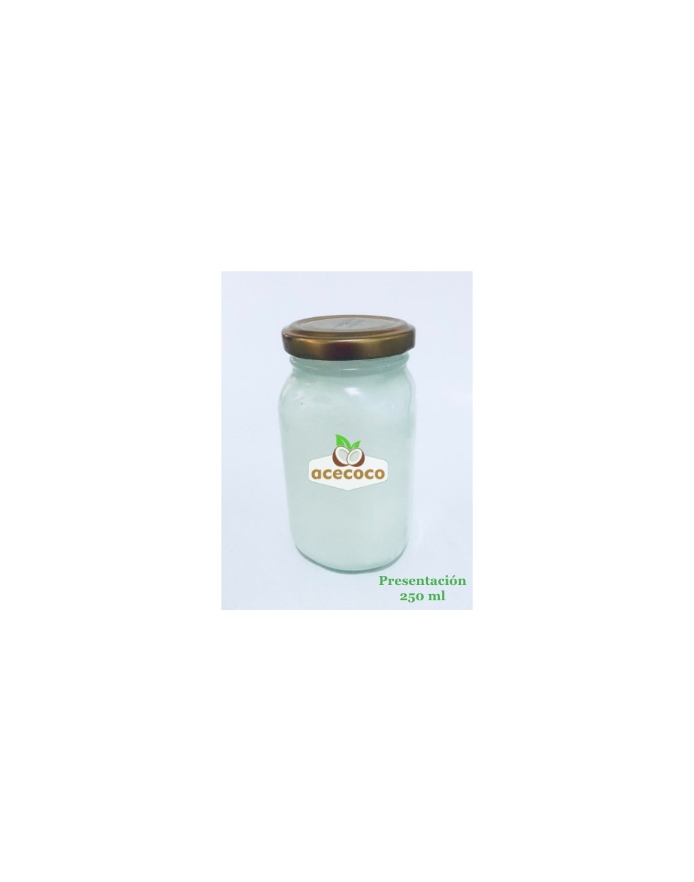 Aceite de Coco Orgánico  Prensado en Frío  250ml