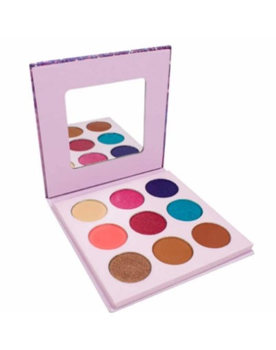 Paleta de sombras shiny myk cosmetics