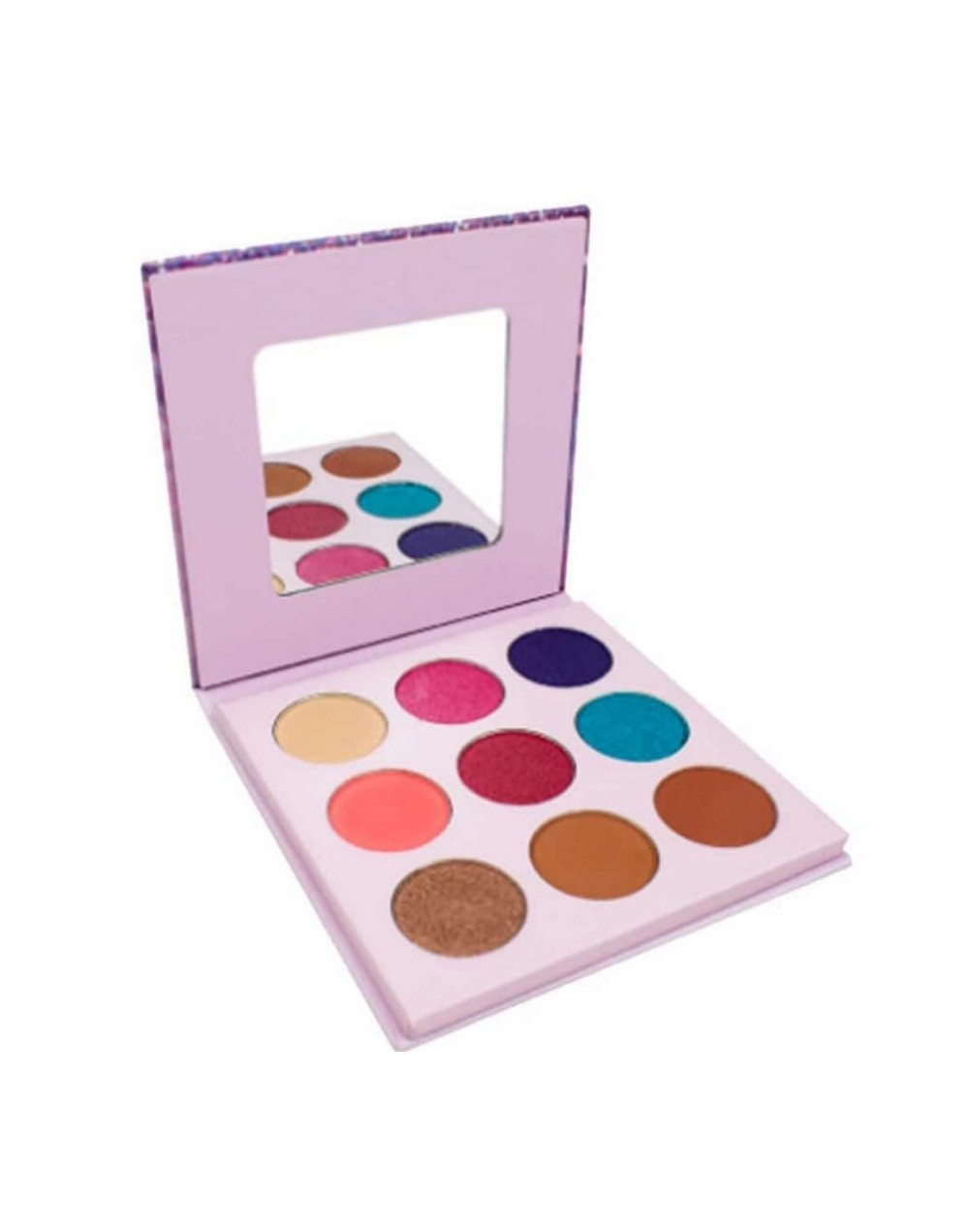 Paleta de sombras shiny myk cosmetics
